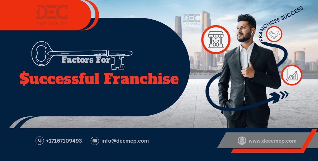 selecting key factor for a franchise project.