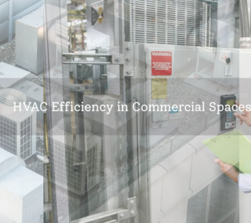 improving HVAC in commercial buildings; a women check the VFD machine.