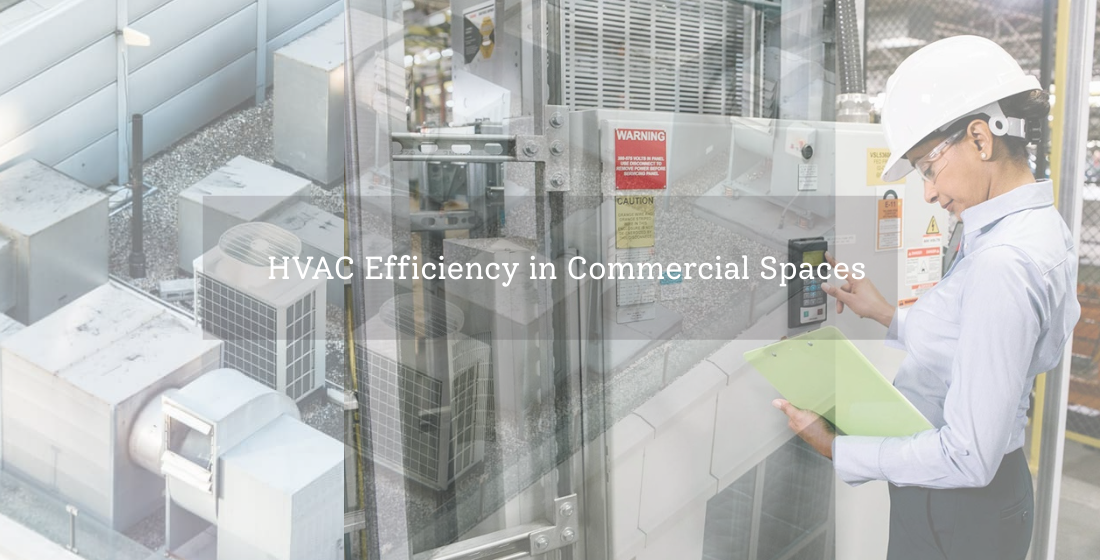 improving HVAC in commercial buildings; a women check the VFD machine.