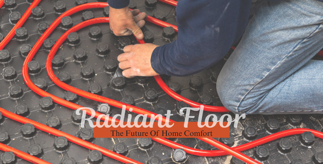 Radiant floor heating system